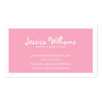 Chic Chevron business cards