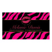 Chic Cosmetology Business Card