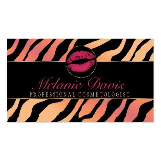 Chic Cosmetology Business Card