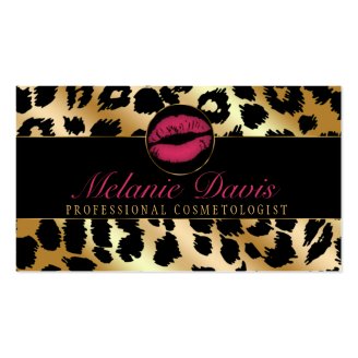Chic Cosmetology Business Card