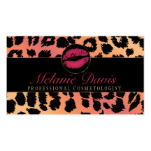 Chic Cosmetology Business Card