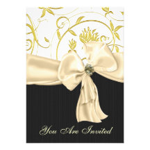 Chic Custom Wedding Rehearsal Dinner Invitation