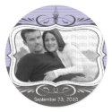 Chic Deco Save the Date Announcement Seal : lilac stickers by TheWeddingShoppe Chic Deco Save the Date Announcement Seal : lilac stickers
