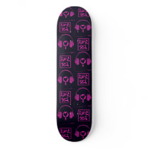 chic DJ logo skateboard by djkuulei chic DJ logo skateboard