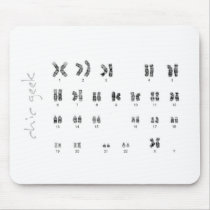 chic geek genetic xx mousepad by chic_geek chic geek genetic xx mousepad