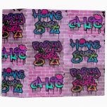 chic girly graffiti  design binder