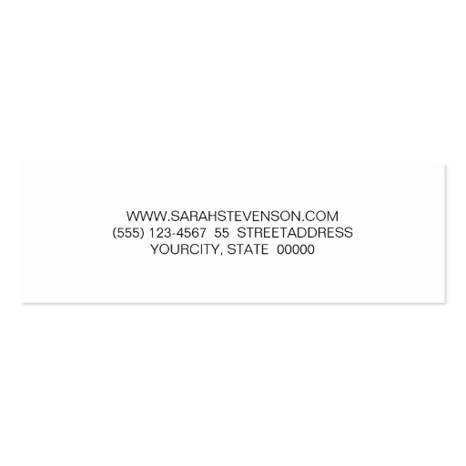 Chic Gold Foil Look Black Striped Modern Business Card Templates (back side)