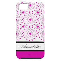 CHIC IPHONE5 CASE_LADY LACE 222 PINK #1 iPhone 5 CASES