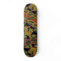 Chic Japanese Traditional Pattern Skateboard