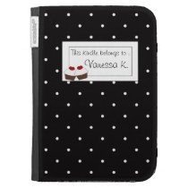 Chic Kindle Cases By The Frisky Kitten caseable cases