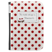 Chic Kindle Cases By The Frisky Kitten caseable cases