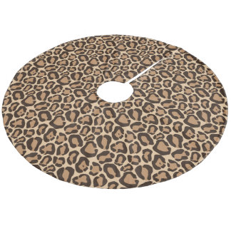 leopard christmas tree skirts zazzle leopard christmas tree skirts zazzle