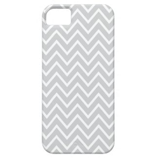 Chic light gray zigzag chevron pattern iPhone case iPhone 5 Cover