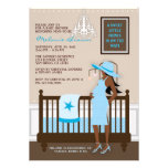 Chic Modern Mom Contemporary Baby Shower Invite