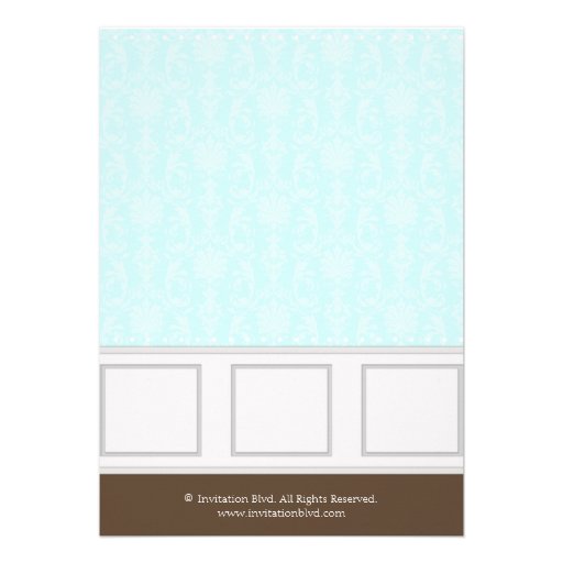 Chic Modern Mom with Gifts Baby Shower Invite
