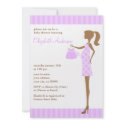 Chic Mom To Be Baby Shower Invitations invitation