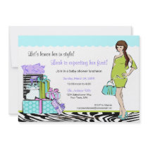 Chic Mom-to-be Shower Invitation 1