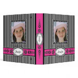 Chic Paris Pink and Black Photo Frame binders