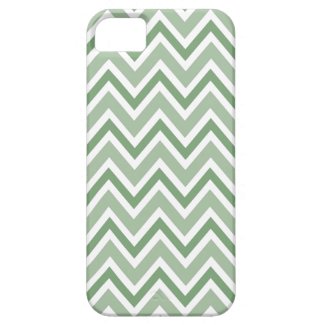 Chic pine green zigzag chevron pattern iPhone case iPhone 5 Cases