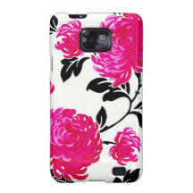 Chic Pink Damask Samsung Galaxy SII Cases