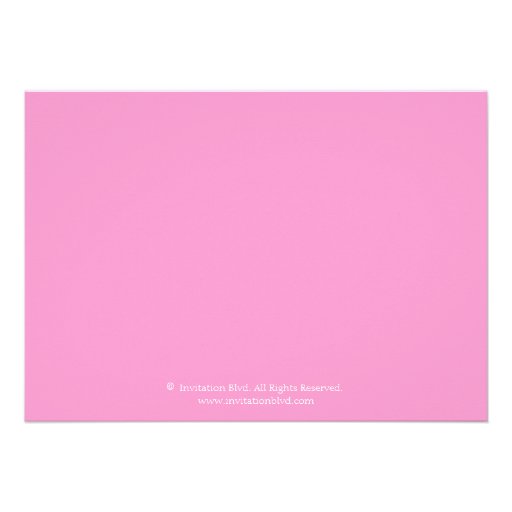 Chic Pink Modern Bride Posh Bridal Shower Invite