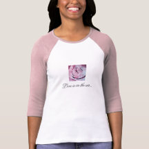Chic Pink Rose Bachelorette Party T-shirt