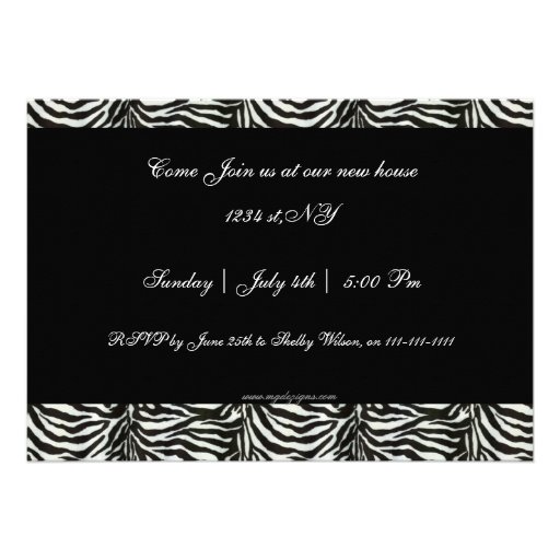 chic red sofa , party Invitation