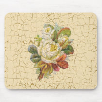 Chic Rose Flowers Mouse Pad