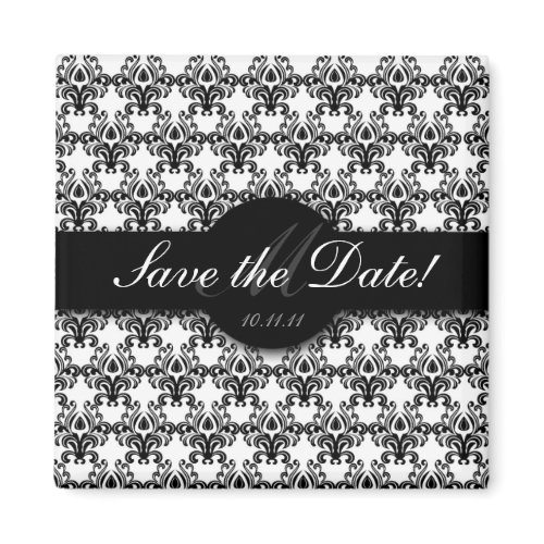 Chic Save the Date Magnet magnet