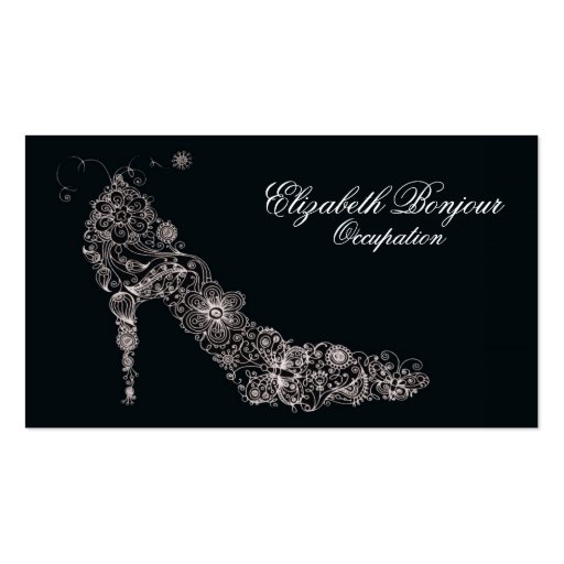 Chic Shoe ~ Business Card (front side)