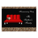 chic sofa party Invitation invitations
