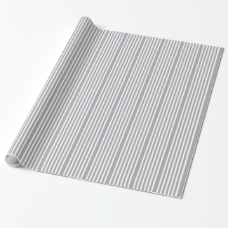 Chic Stripes Design Wrapping Paper