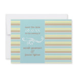 Chic Stripes Save the Date Announcements