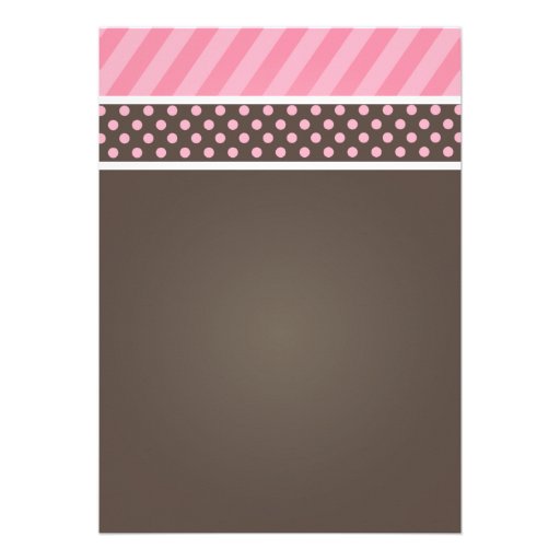 Chic Sugar and Spice Baby Shower Invitations 2