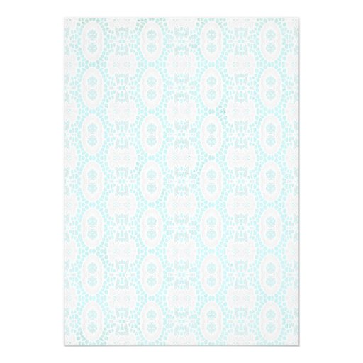 Chic Vintage Shabby Lace Custom Bridal Shower Custom Invitations