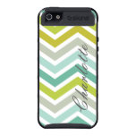 Chic ZigZag Chevron Coral Personalized skinit case
