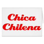 Chica Chilena cards