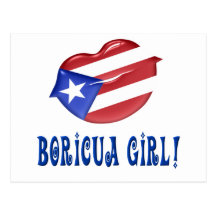 Chica de Boricua Postales