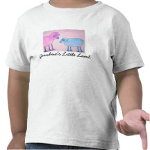 Chica de las abuelas a estropear camiseta