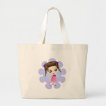Chica descarado de Chibi Bolsas Lienzo