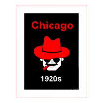 Chicago 1920s - passepartout posters by lonvig Chicago 1920s - passepartout posters