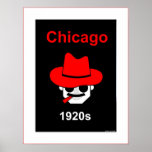 Chicago 1920s - passepartout poster