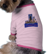 CHICAGO A Great City Pet Clothing pet clothing by samappleby CHICAGO A Great City Pet Clothing pet clothing
