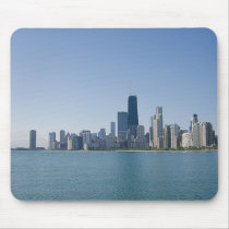 Chicago Across The Lake mousepads by allthingsnatural Chicago Across The Lake mousepads