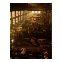 Chicago and Northwestern RR Shop posters