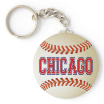 CHICAGO BASEBALL KEYCHAINS