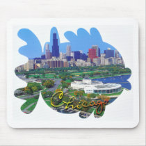 CHICAGO BEAUTIFUL LANDMARKS MOUSE PAD