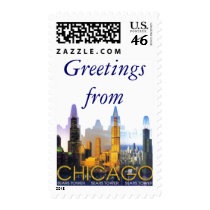 CHICAGO BEAUTIFUL LANDMARKS postage