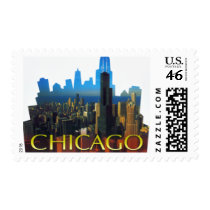 CHICAGO BEAUTIFUL LANDMARKS postage