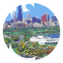 CHICAGO BEAUTIFUL LANDMARKS stickers
